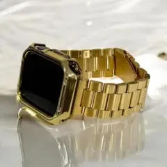 tg1★アップルウォッチバンド ステンレスベルト Apple Watchカバー