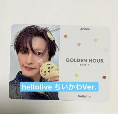 ATEEZ ソンファ hellolive ちいかわ 対面ヨントン トレカ