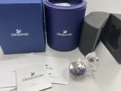 60 SWAROVSKI スワロフスキー クリスベア 置物