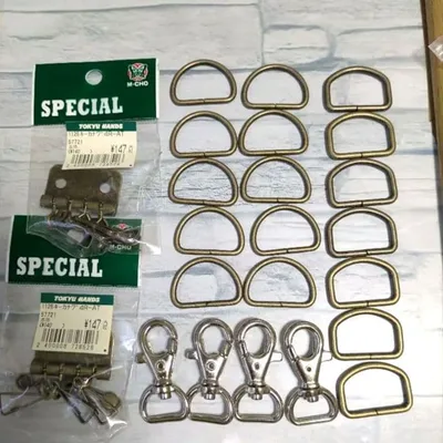 ハンドメイドに☆ナスカン☆Dかん☆キー金具など