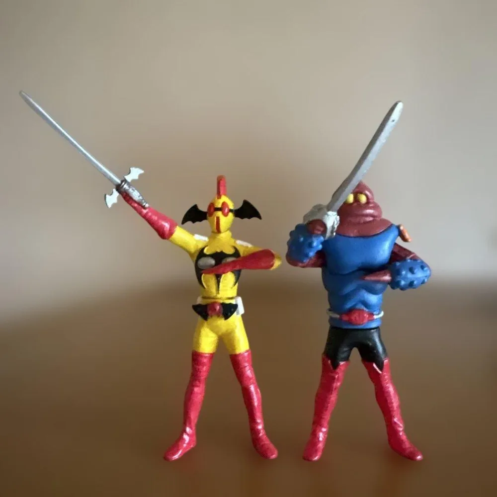ガチャポン フィギュア アクマイザー3 イビルとガブラ