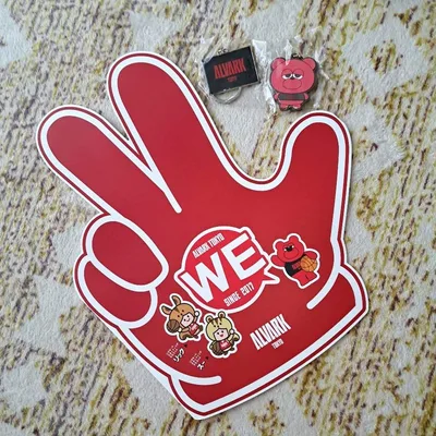 B.LEAGUE アルバルク東京 応援フィンガー キーホルダー 新品未使用