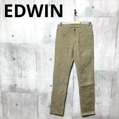 EDWIN エドウィン 秋冬向け裏地付き スキニーデニム スキニージーンズ