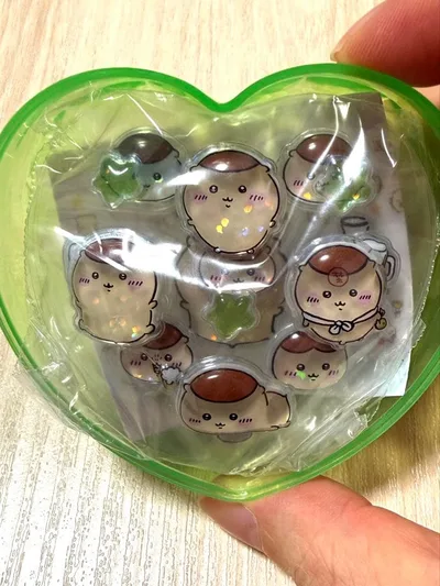 ちいかわ ぷくちゅるシール1 PUKU CHURU SEAL くりまんじゅう