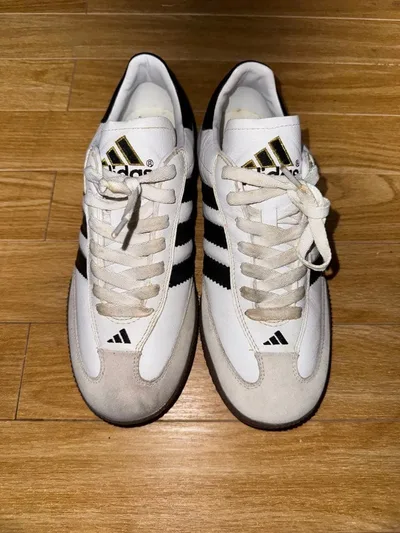 00s adidas SAMBA ホワイト×ブラック スニーカー