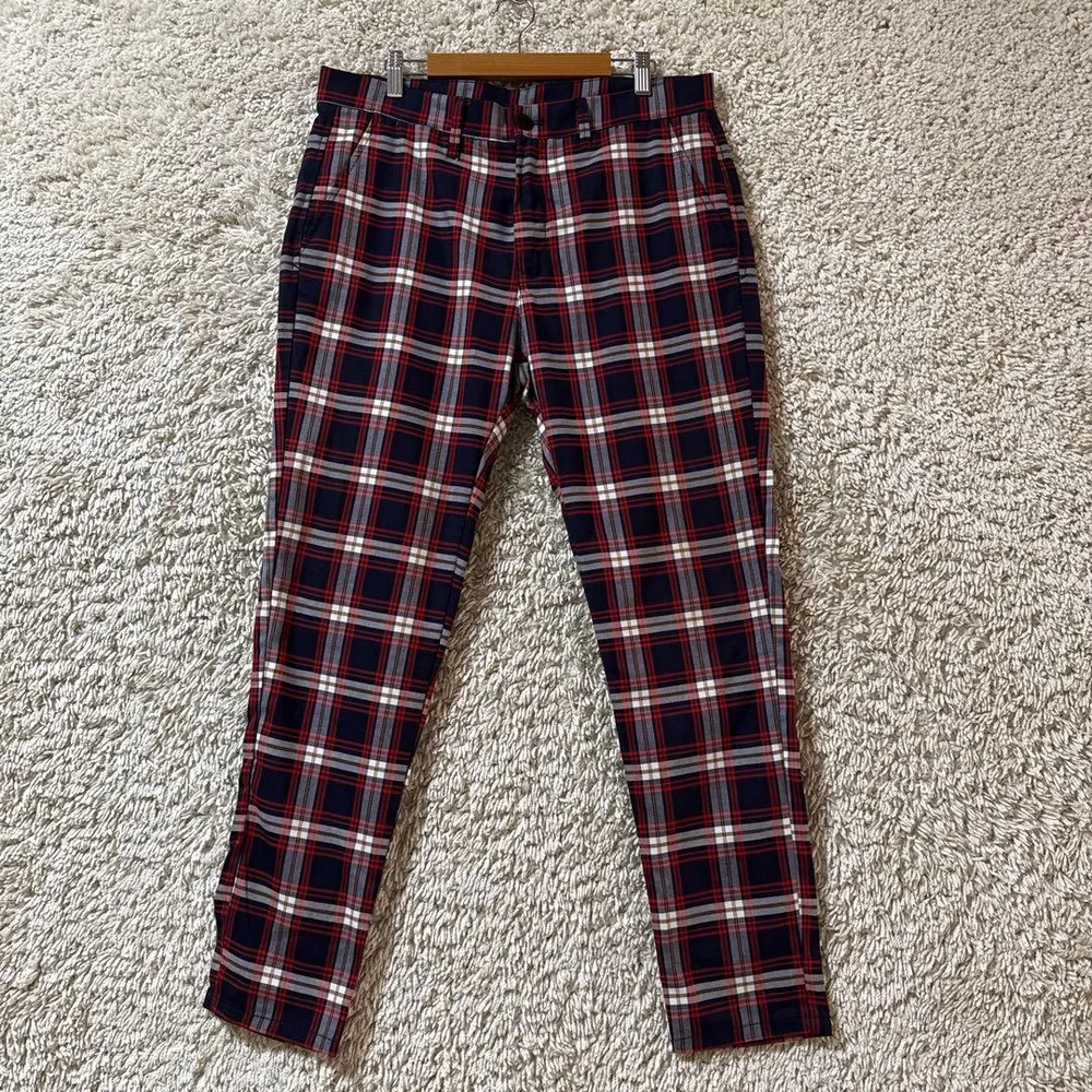 《美品★》ZARA MAN ザラマン パンツ チェック柄