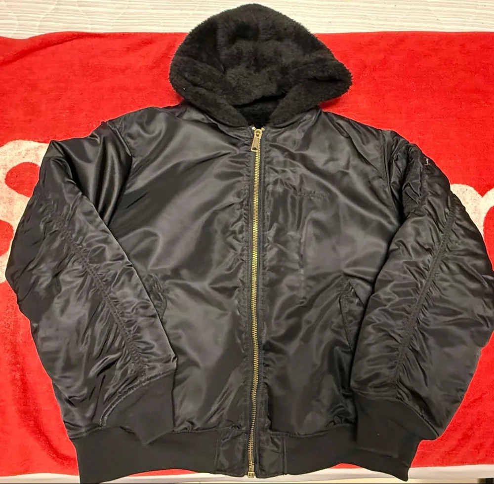 Supreme MA-1 フライトジャケット ブラック XXL