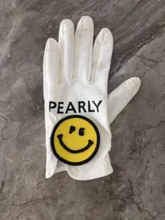 PEARLY GATES レディース ゴルフグローブ ホワイト SS 左手