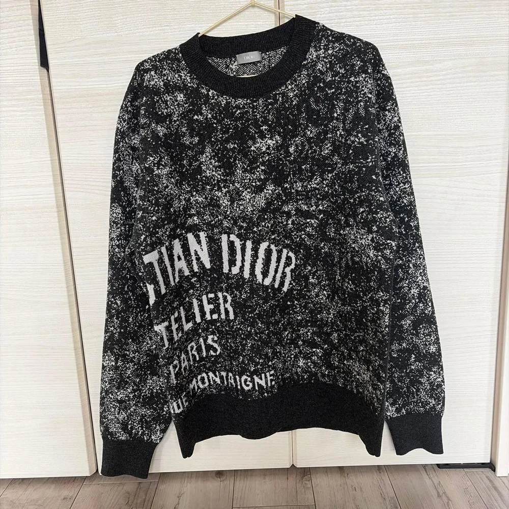 Dior ブラック ニットセーター