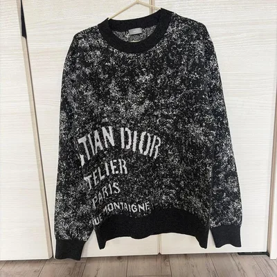 Dior ブラック ニットセーター