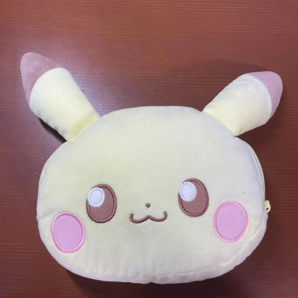 ポケモン ポケピース ピカチュウ フェイス型ポーチ ぬいぐるみ
