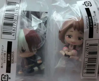 僕のヒーローアカデミア すわらせ隊3 轟焦凍 麗日お茶子 2種セット ガチャ a