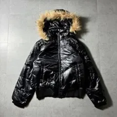 00s y2k puma Fur Down Jacket 3way Opium