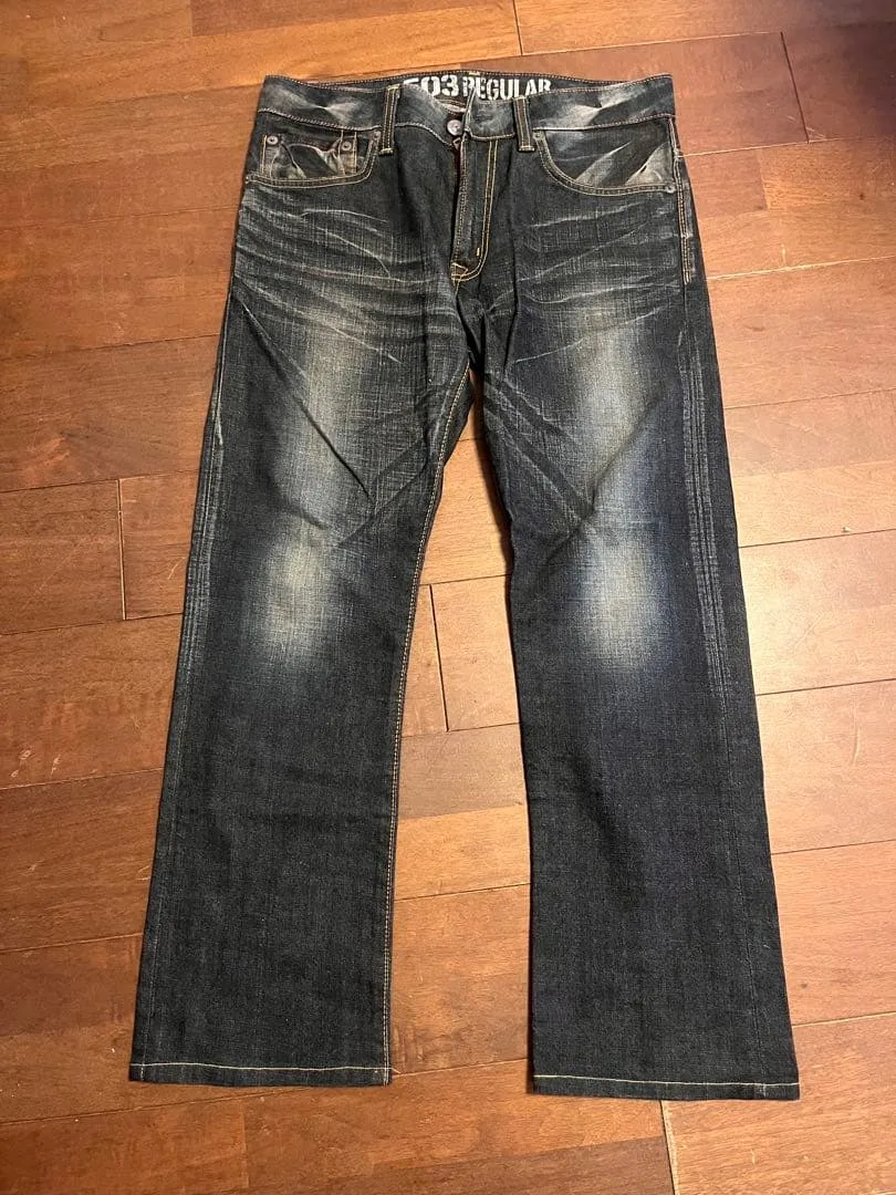 EDWIN BLUE TRIP 503 REGULAR デニムパンツ