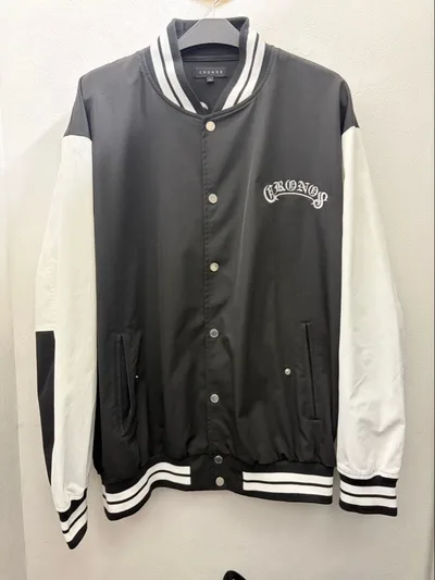 CRONOS スタジャン ブラック ホワイト XL