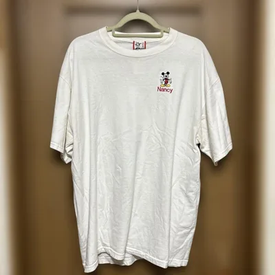 【90s】Disney DESIGNS ミッキーマウス Tシャツ Lサイズ