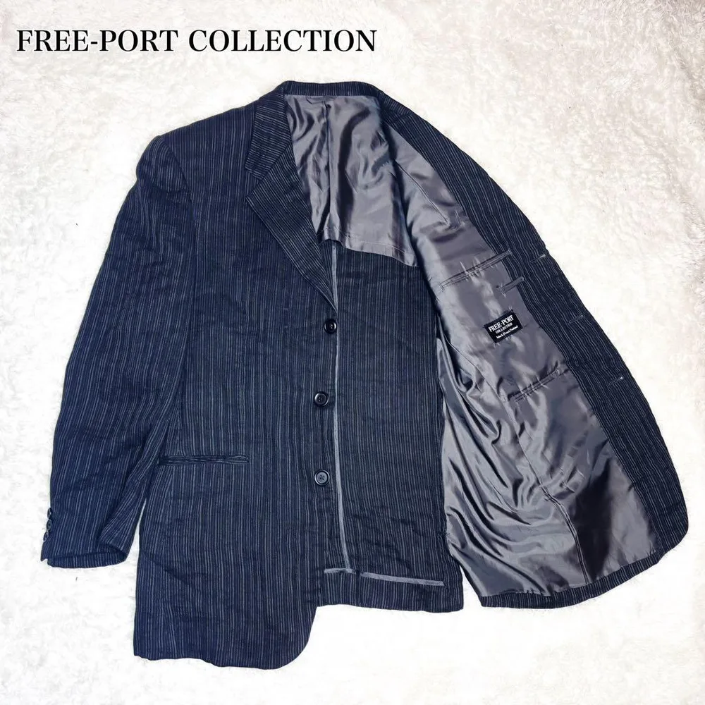 FREE-PORT COLLECTION ジャケット LL 日本製 イタリア生地