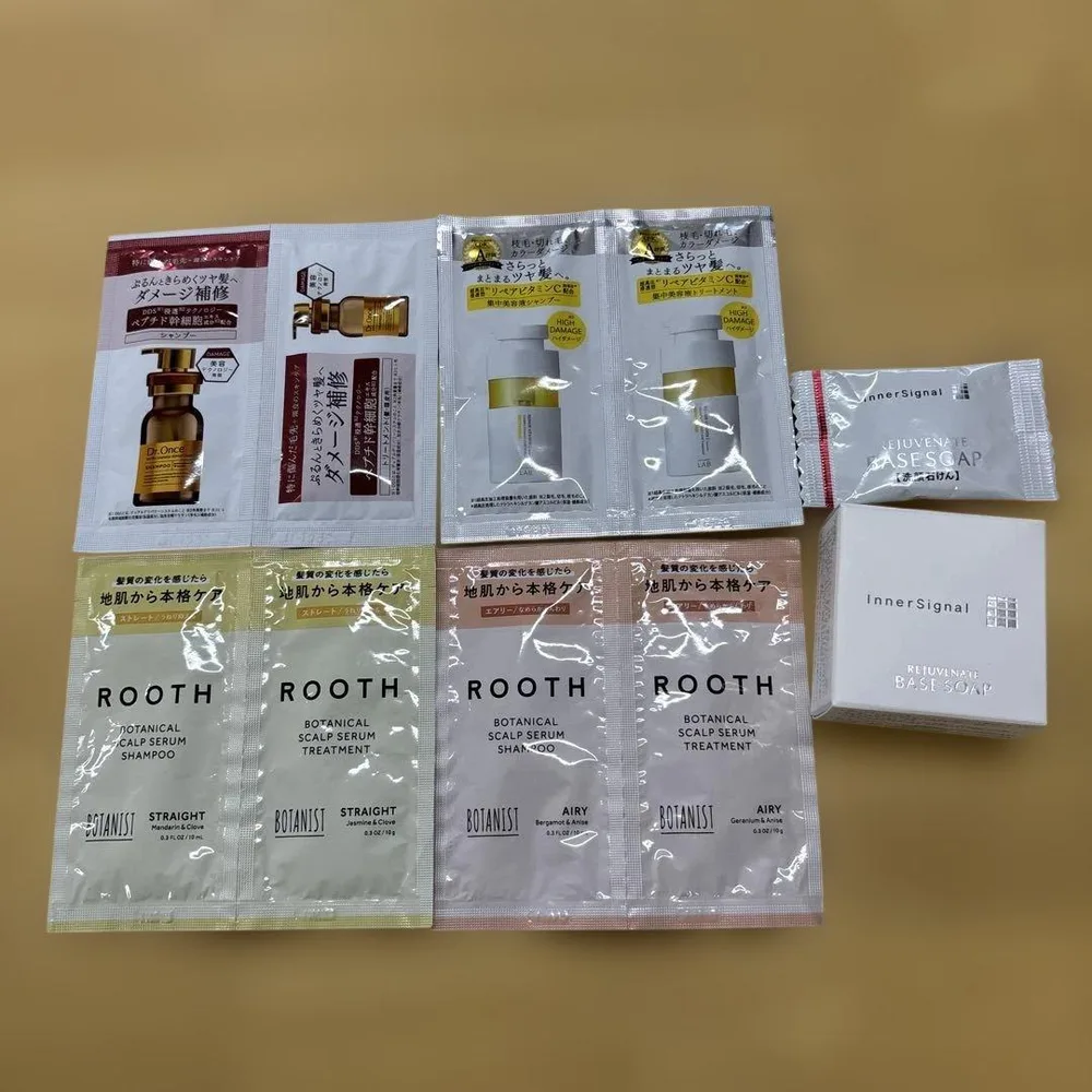 ヘアケア・洗顔料 サンプルセット