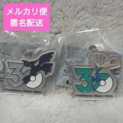 新品未開封/ポケモン/30周年記念/メタルチャーム/ゼルネアス/ゼクロム