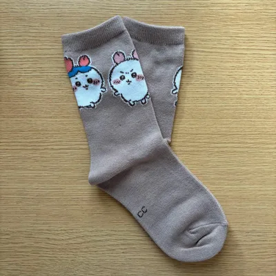 ちいかわ ハチワレ しまむら 靴下 19~24cm