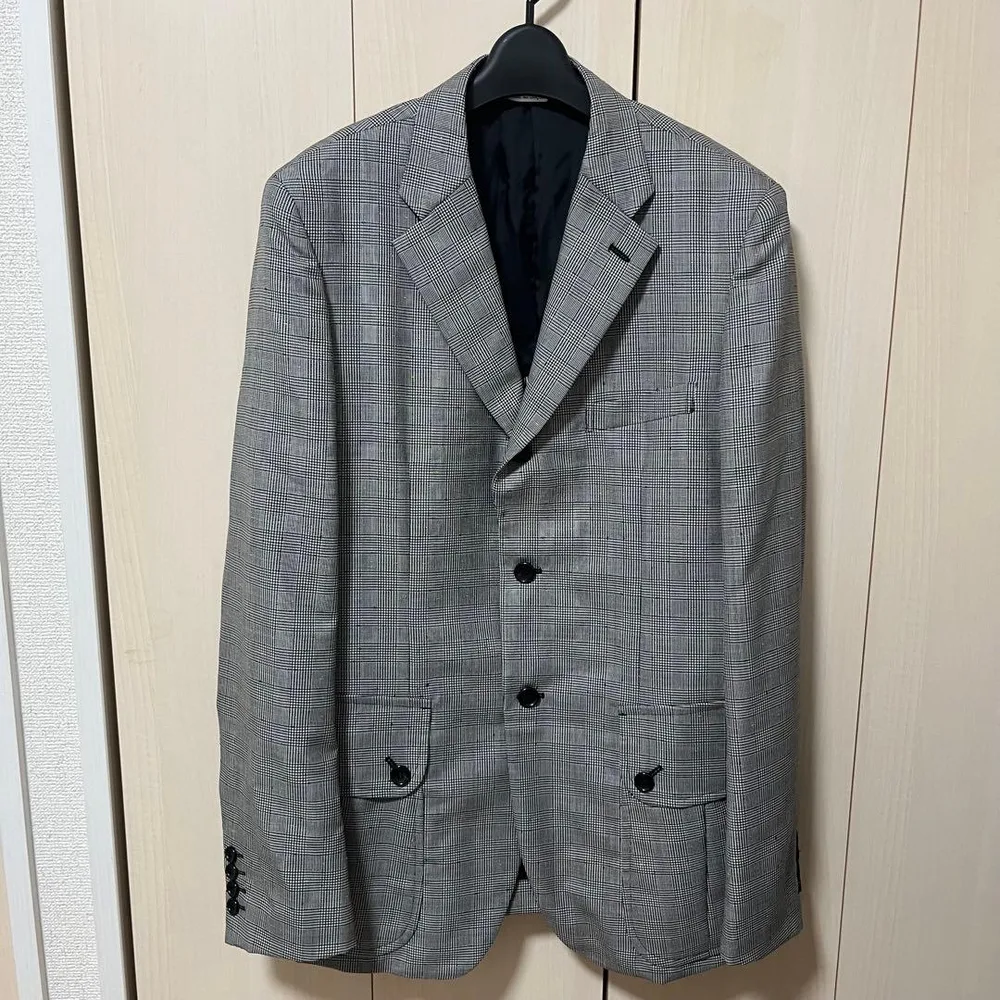 COMME des GARCONS HOMME DEUXグレンチェックジャケット