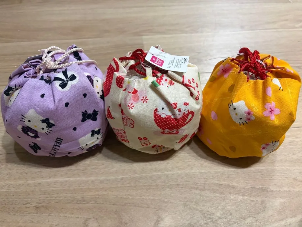ハローキティ 巾着袋 3点セット