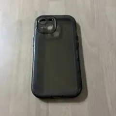 iPhone14用ケース ブラック シンプル