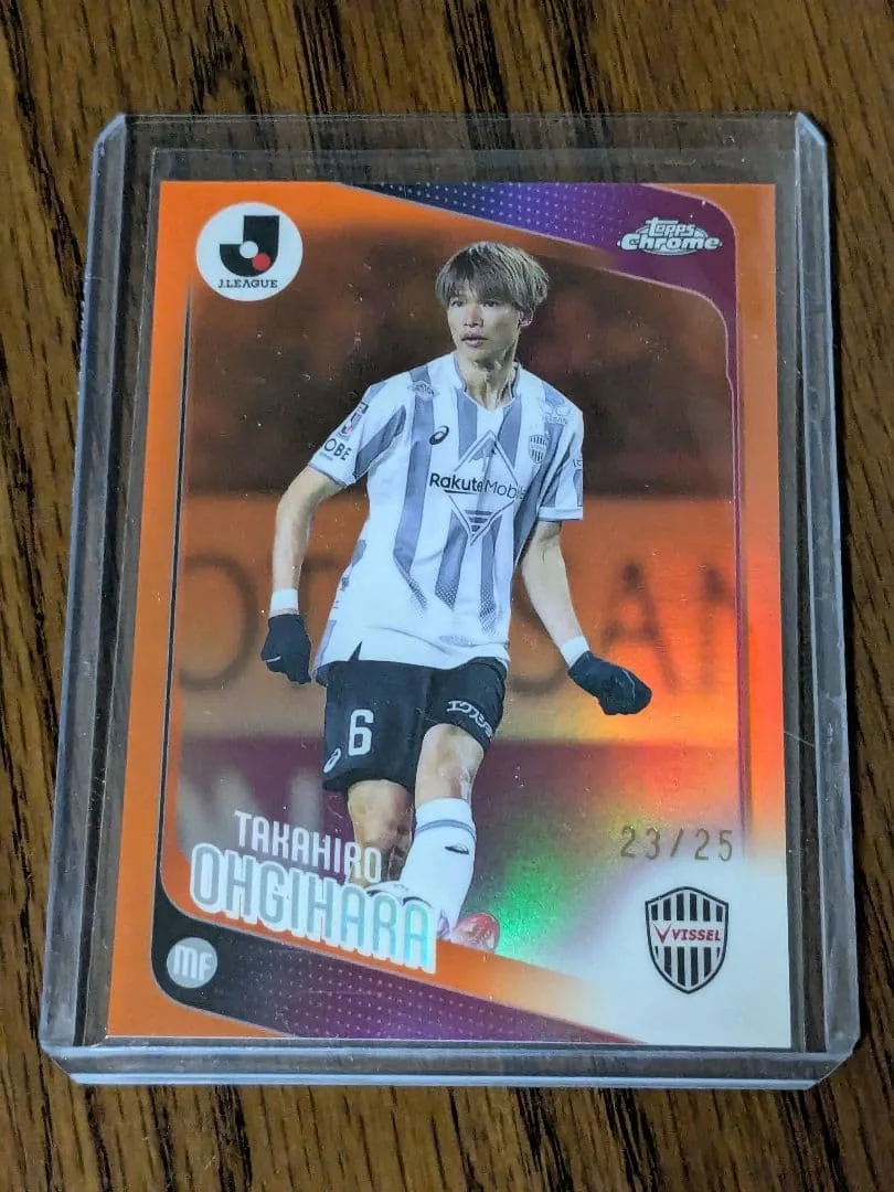 topps chrome Jリーグ ヴィッセル神戸 扇原貴宏 25シリ