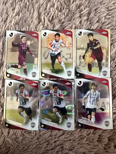 ヴィッセル神戸 Topps Chrome トレーディングカード 6枚セット
