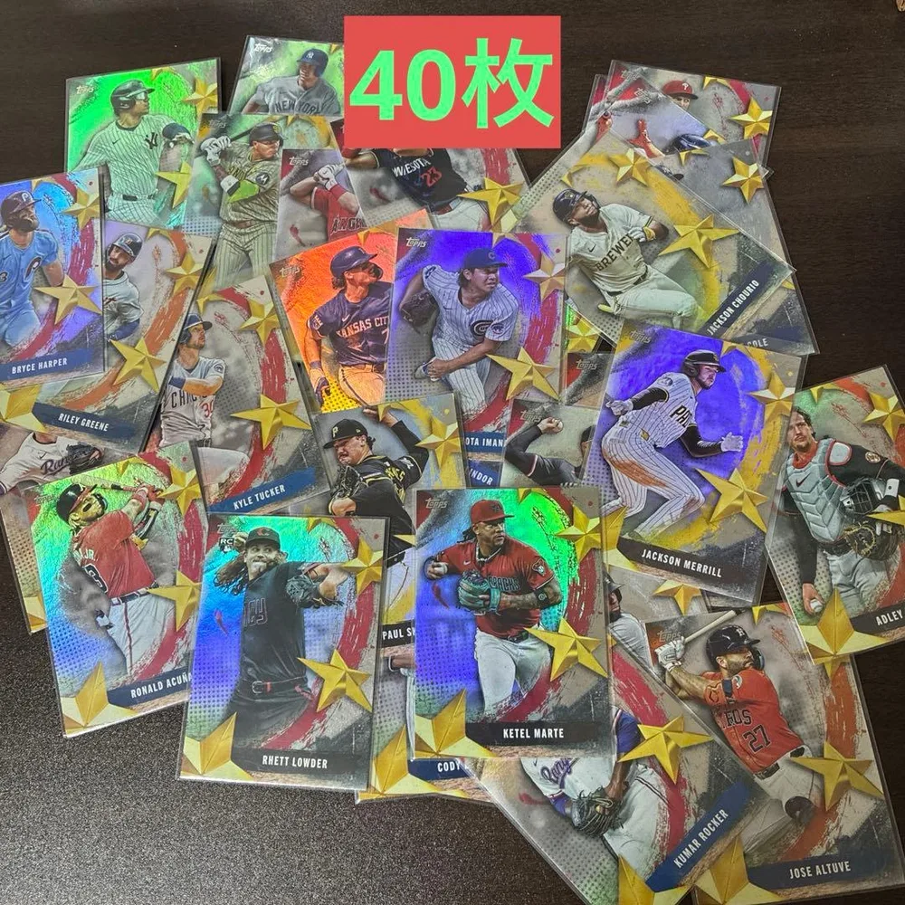 Topps MLB フラグシップインサートカード 40枚セット