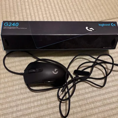 Logicool ゲーミングマウスG403本体とパッド訳あり