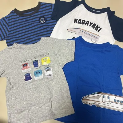 コストコ 新幹線 Tシャツ 4枚セット まとめ売り
