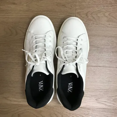 ZARA ホワイト スニーカー 43サイズ
