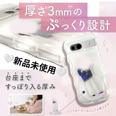 Google Pixel9用アクスタ収納スマホケース&ガラスフィルム