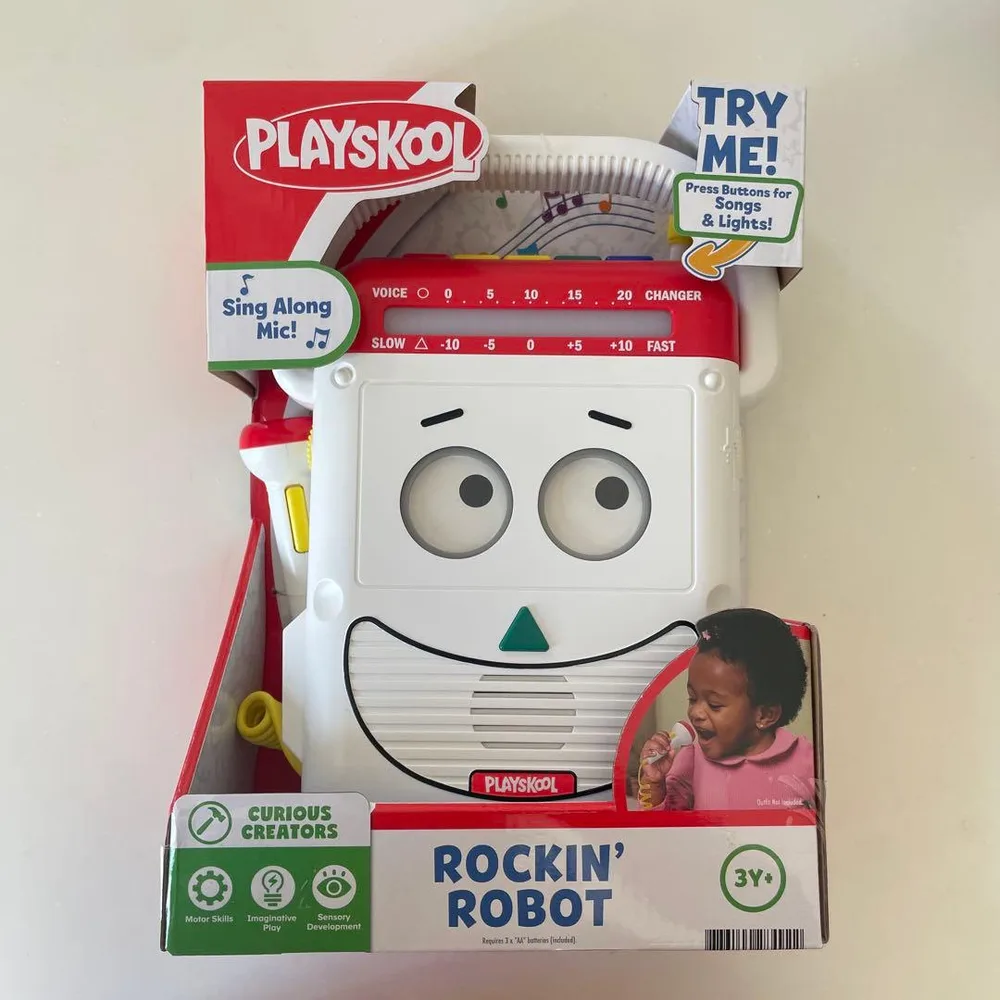 Playskool ロッキング・ロボット トイストーリー ミスターマイク