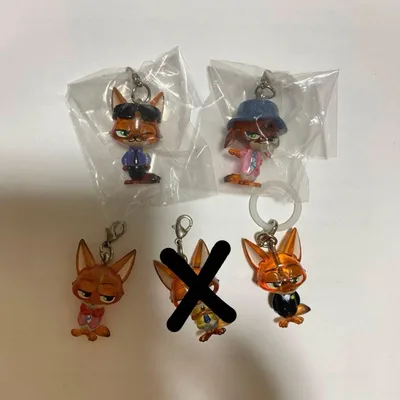 ズートピア2 めじるしアクセサリー ニックコンプリートセット
