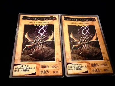 【美品】遊戯王 カース・オブ・ドラゴン No.12 バンダイ版 2枚セット