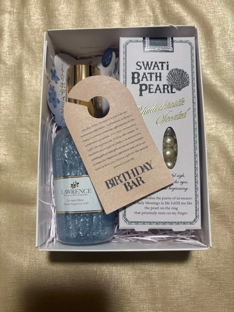LAWRENCE フレグランスミスト SWATI 入浴剤セット