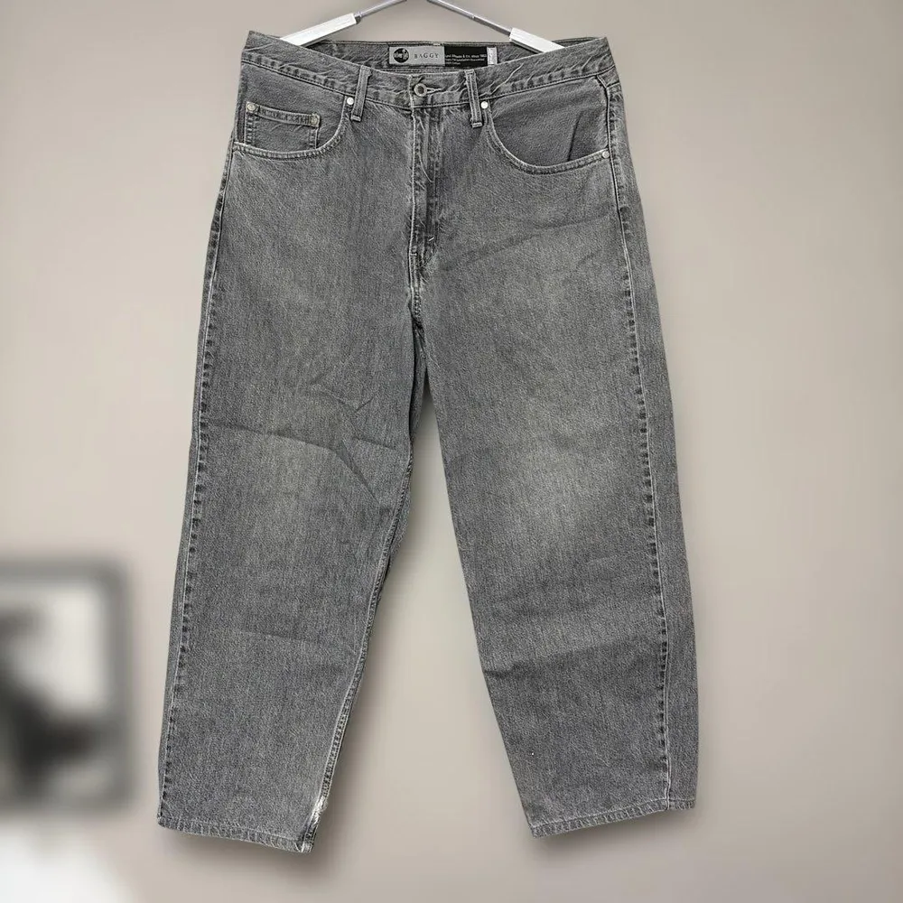 Levi's SilverTab BAGGY ブラック W36 L28