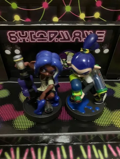 amiiboボーイとブルーボーイ(スプラトゥーン アミーボ)
