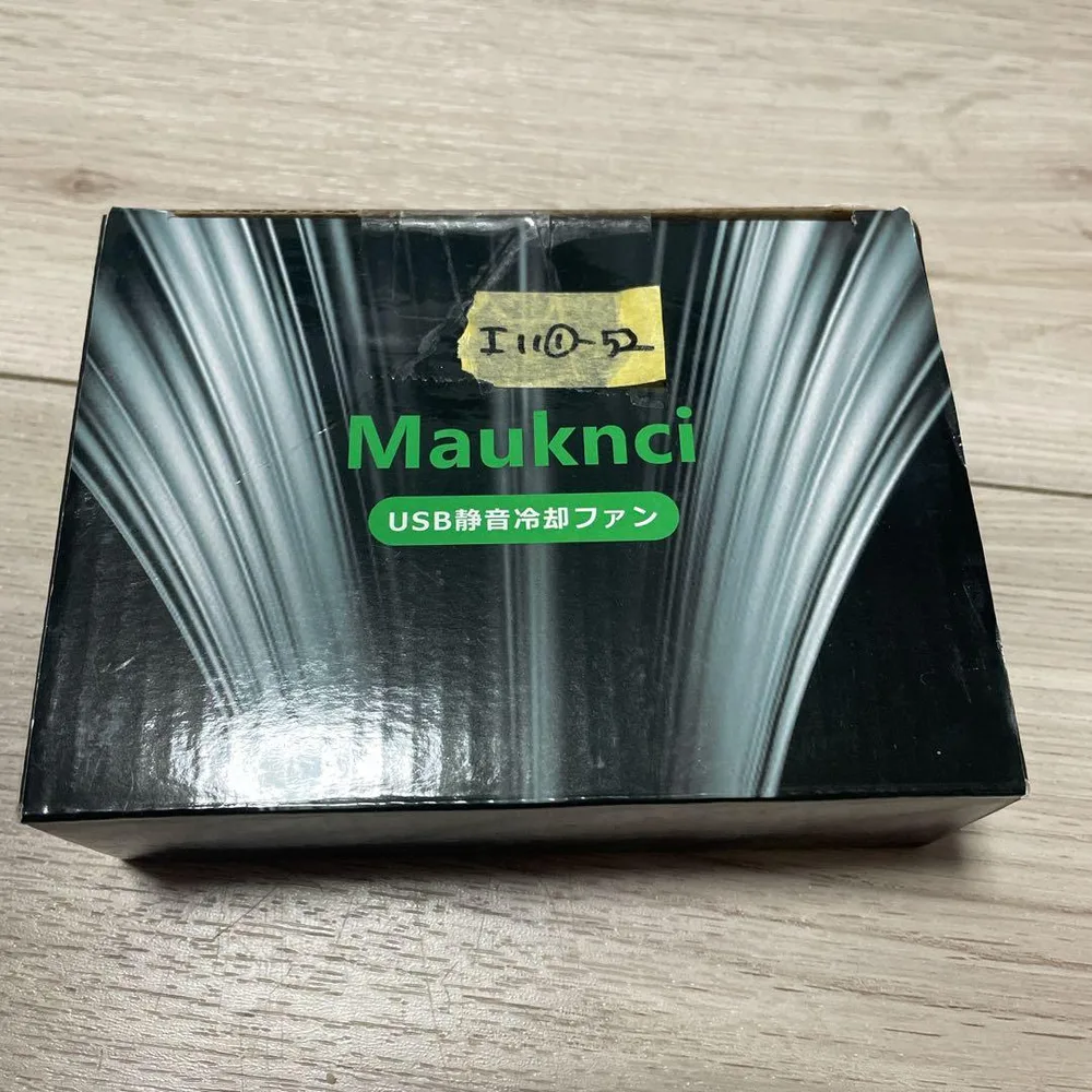 新品 Mauknci ファン 小型 60mm usb ファン 3段階風量調整