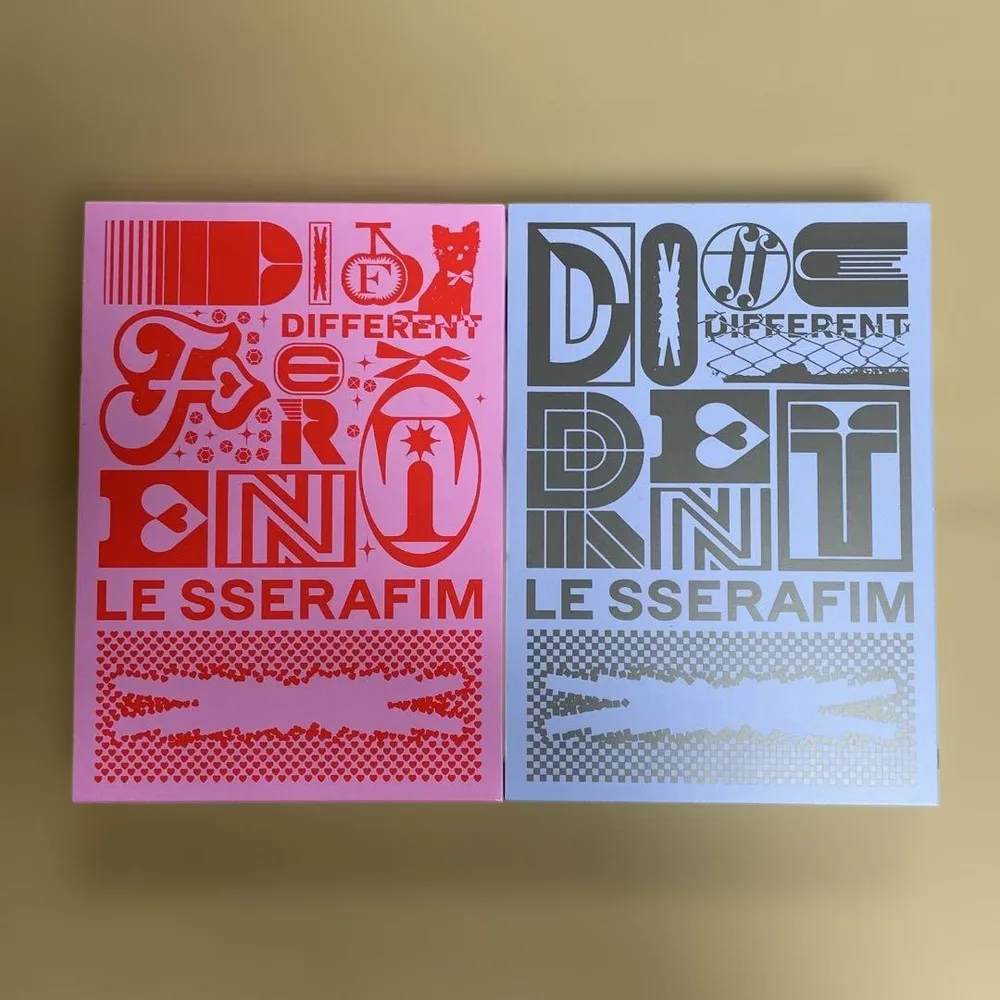 LE SSERAFIM DIFFERENT CD 2種セット