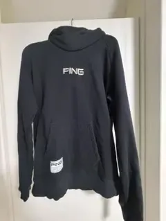 PING パーカー ブラック S