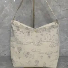ジョリーフルールトートバッグ アクアトピア ハンドメイド