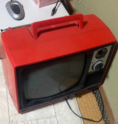 ダイエー MT-120U ポータブル白黒テレビ 本体