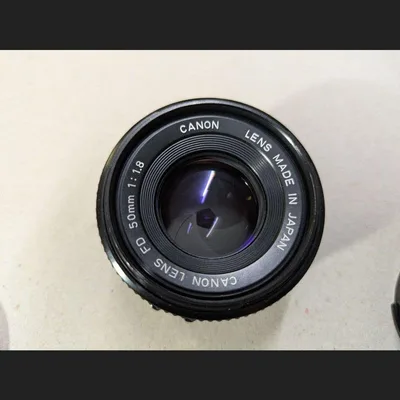 เลนส์ Canon New FD 50mm f1.8 โฟกัสเดี่ยว