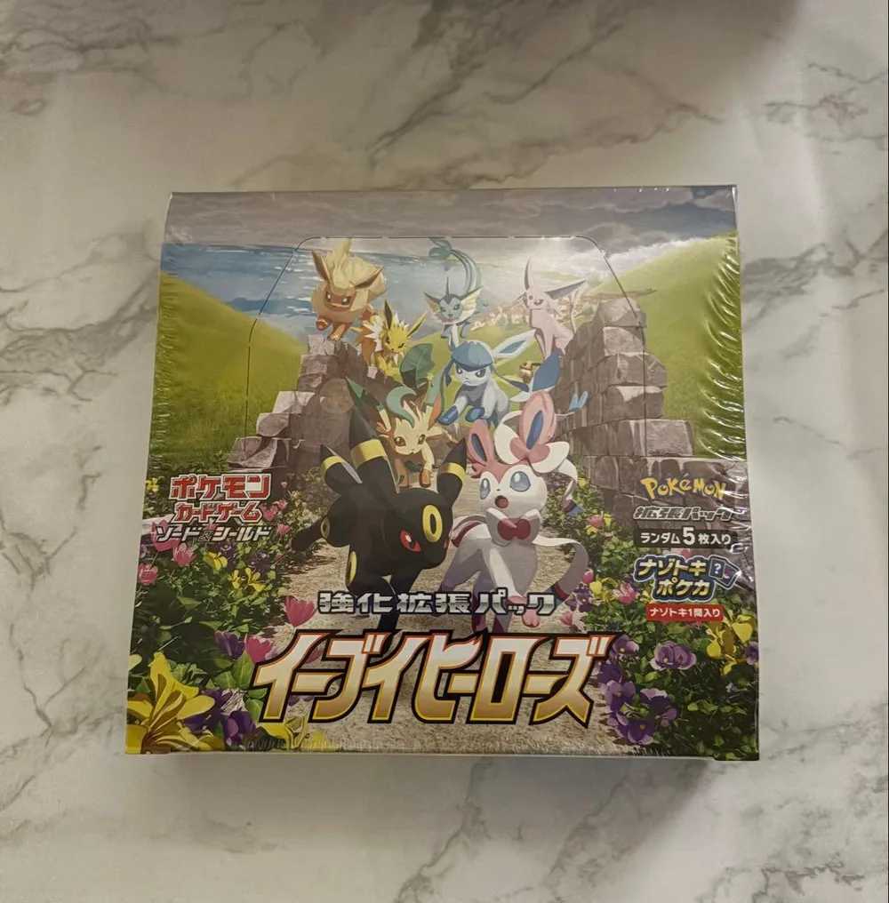 【BOX】 イーブイヒーローズ 強化拡張パック 未開封 シュリンク付き