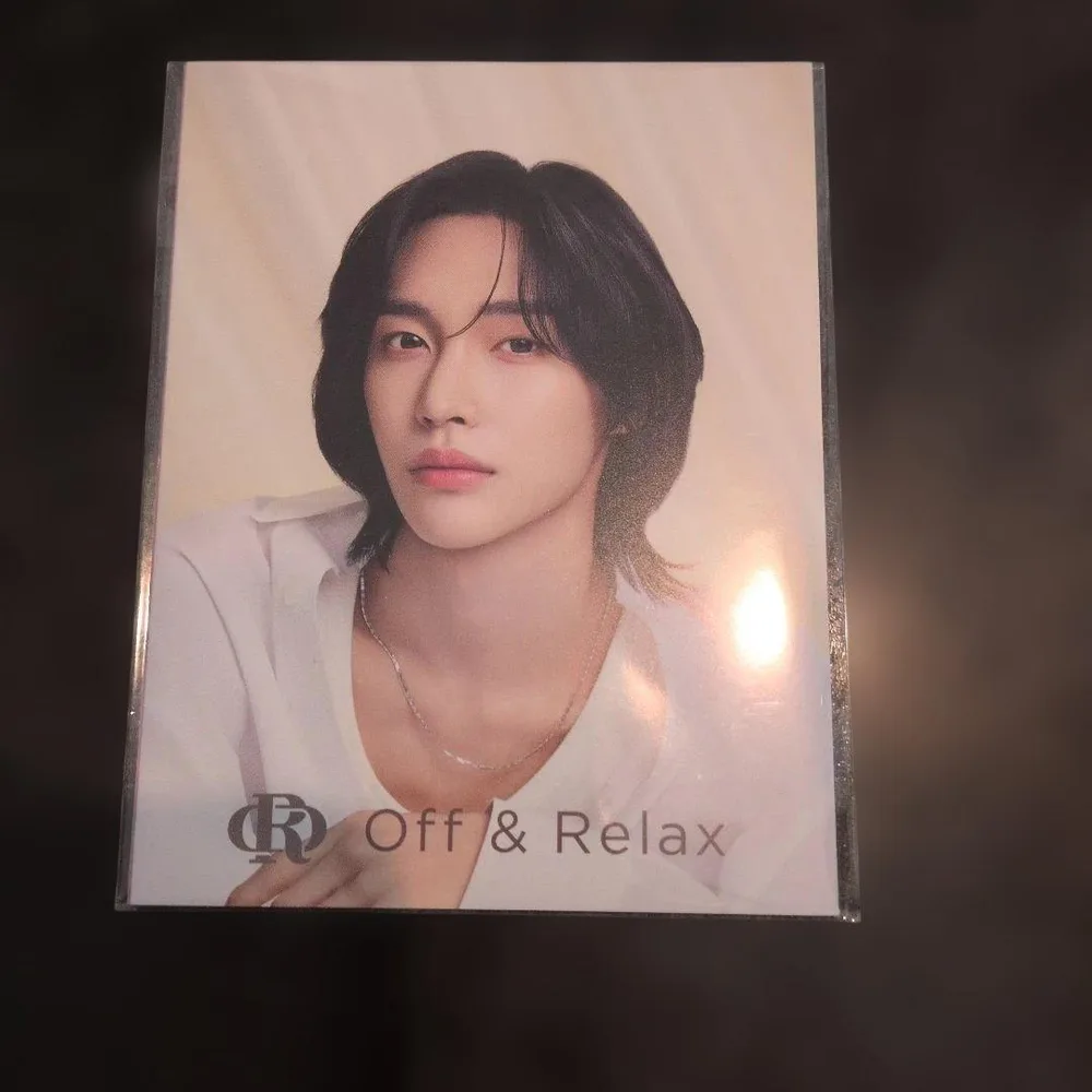 Off & Relax ウォンビン ポップアップ 配布物