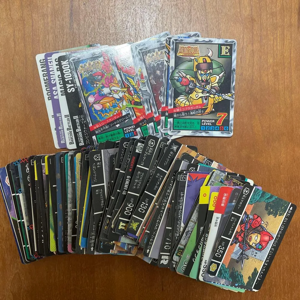 ガンダムカードとバトルカードセット