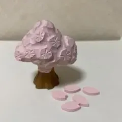 サクラ 桜 置物 木製 オブジェ 春 桜の木